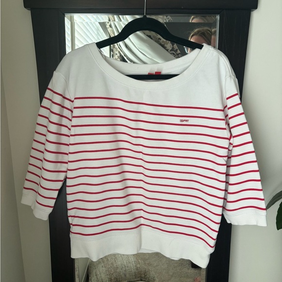 Esprit nautical boatneck sweater - Picture 2 of 6